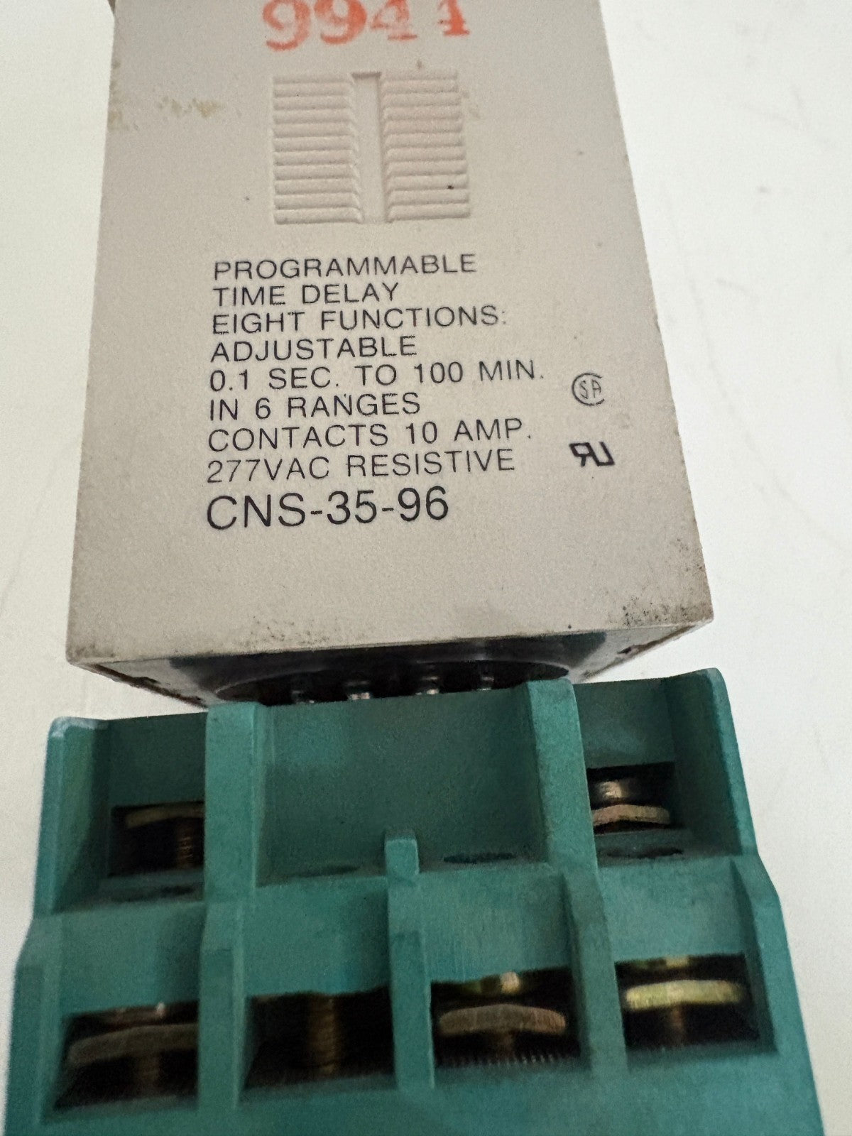 SIEMENS PROGRAMMABLE TIME DELAY 8 FUNCTIONS CNS-35-96 2
