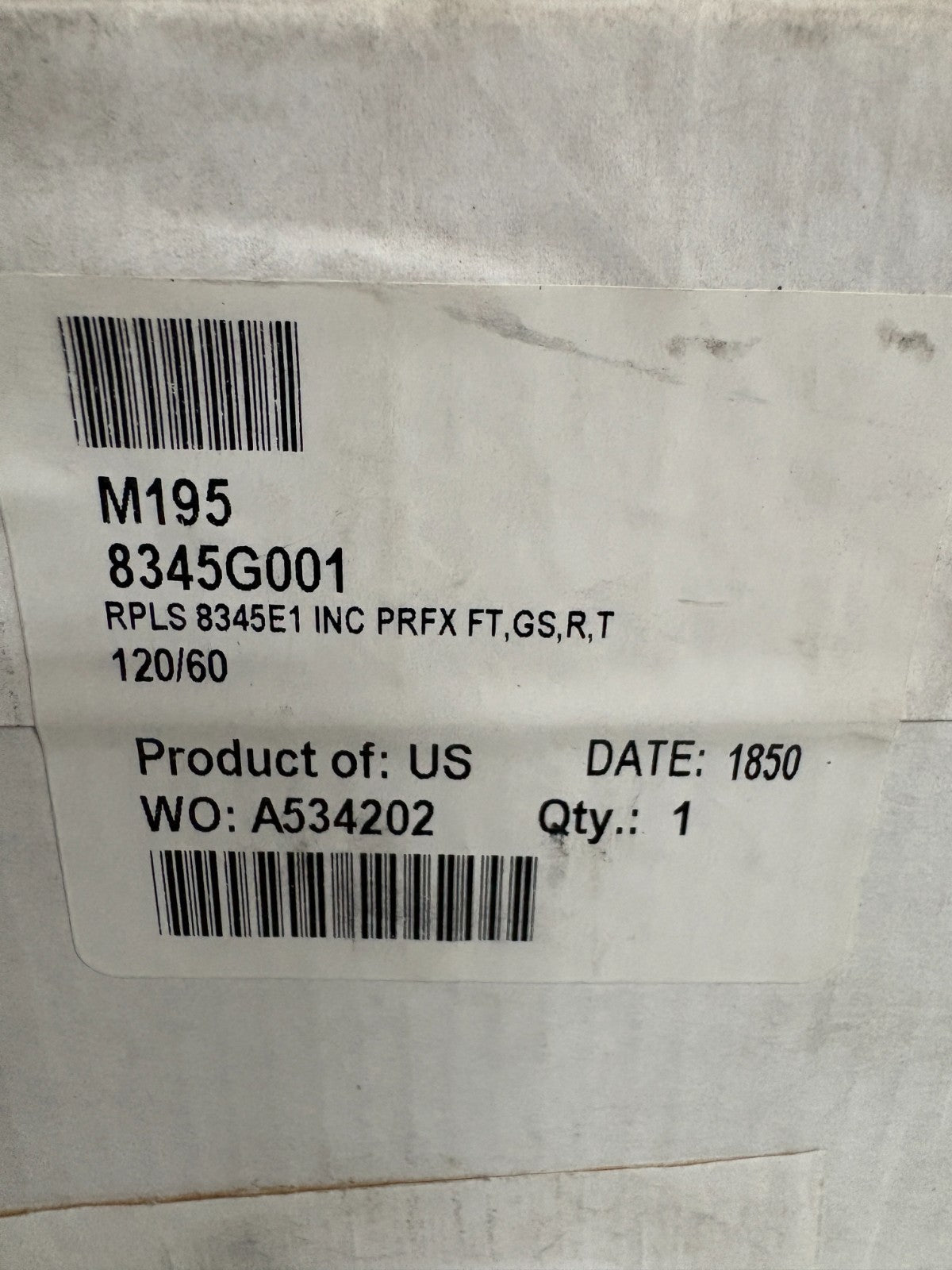 ASCO BRASS SOLENOID VALVE 83456 001