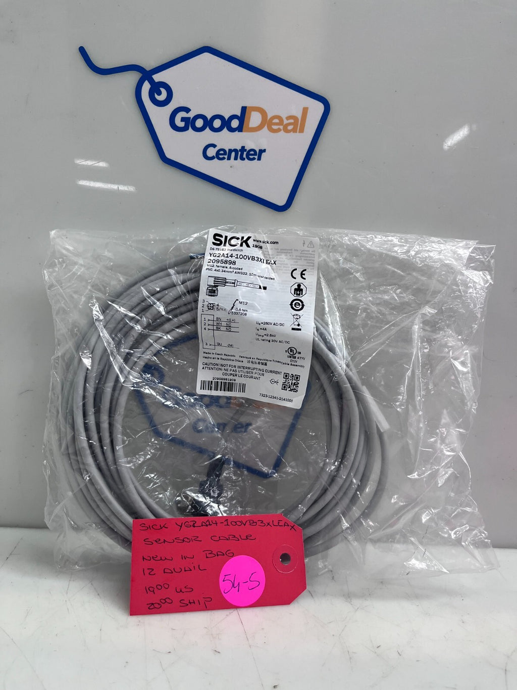 SICK YG2A14-100VB3XLEAX Sensor Cable