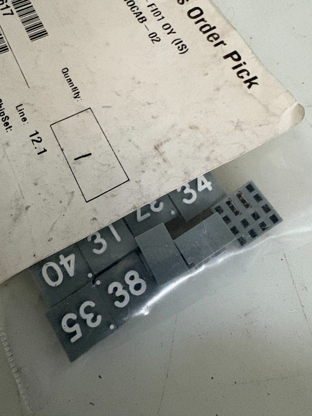 HONEYWELL DINKLE JUMPER TERMINATION HARDWARE 51153818-2043