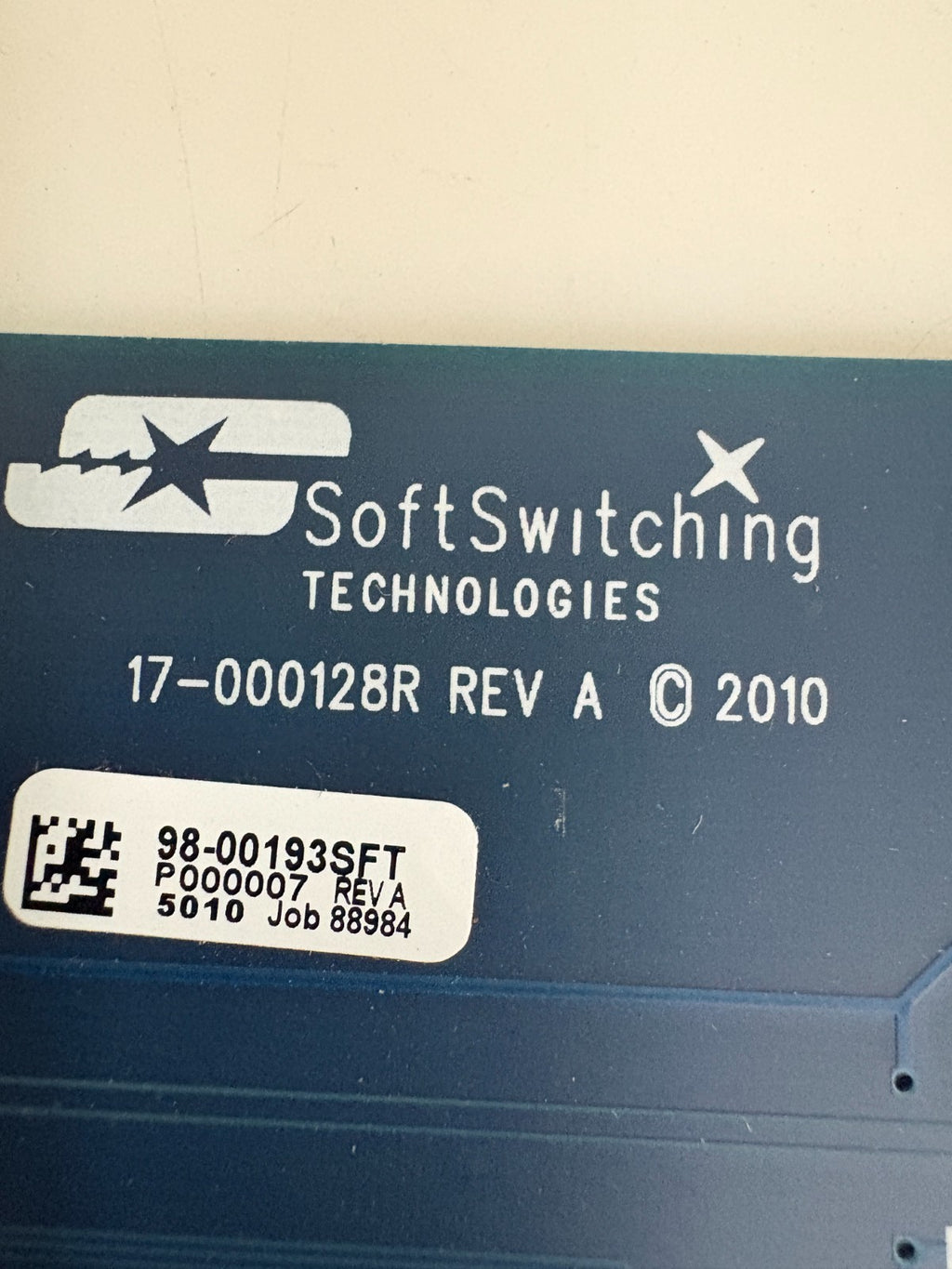 SOFT SWITCHING TECH. 17-000128R REV A2
