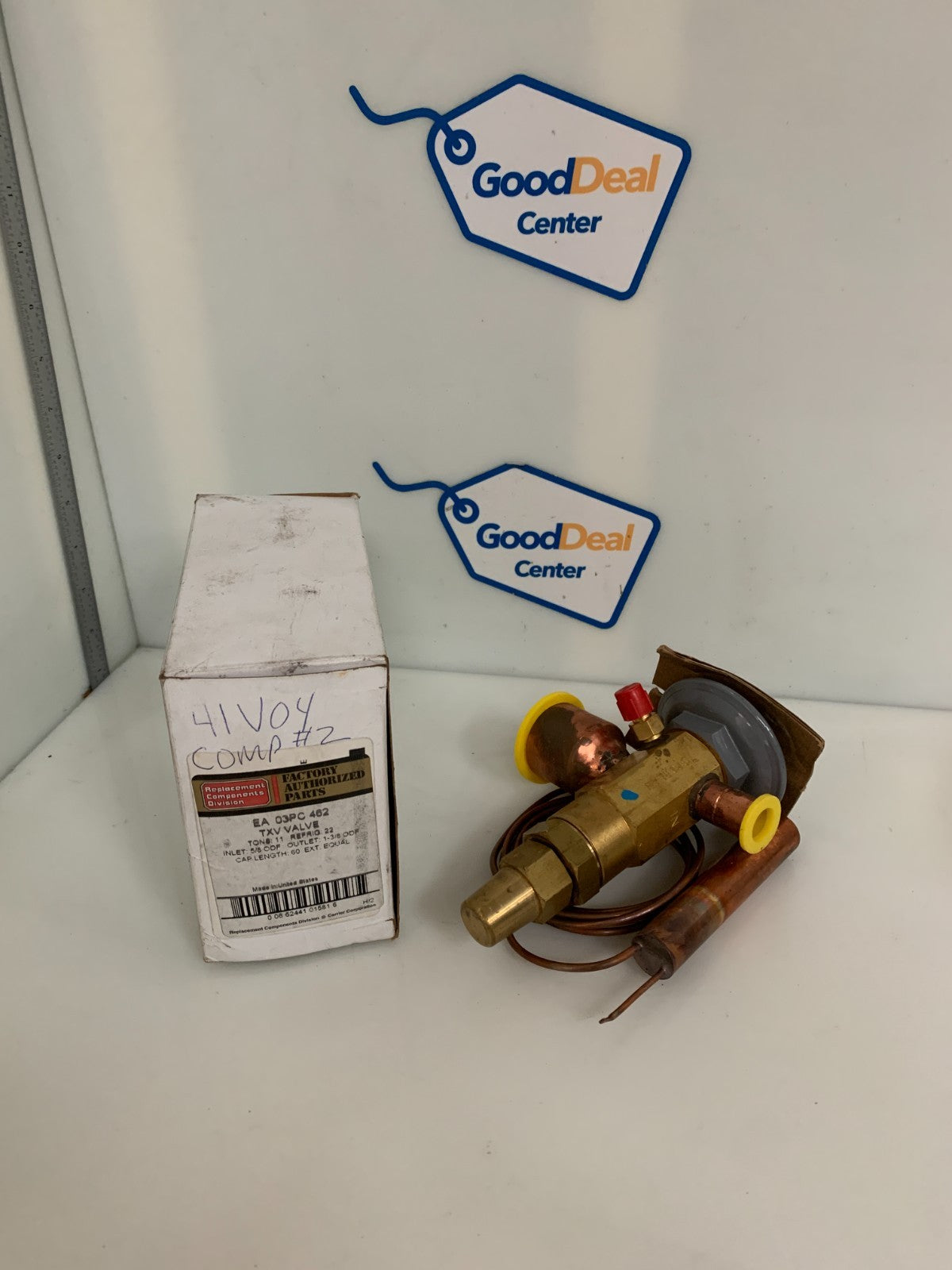 SPORLAN TXV VALVE THERMOSTATIC EXPANSION VALVE EA 03PC 462