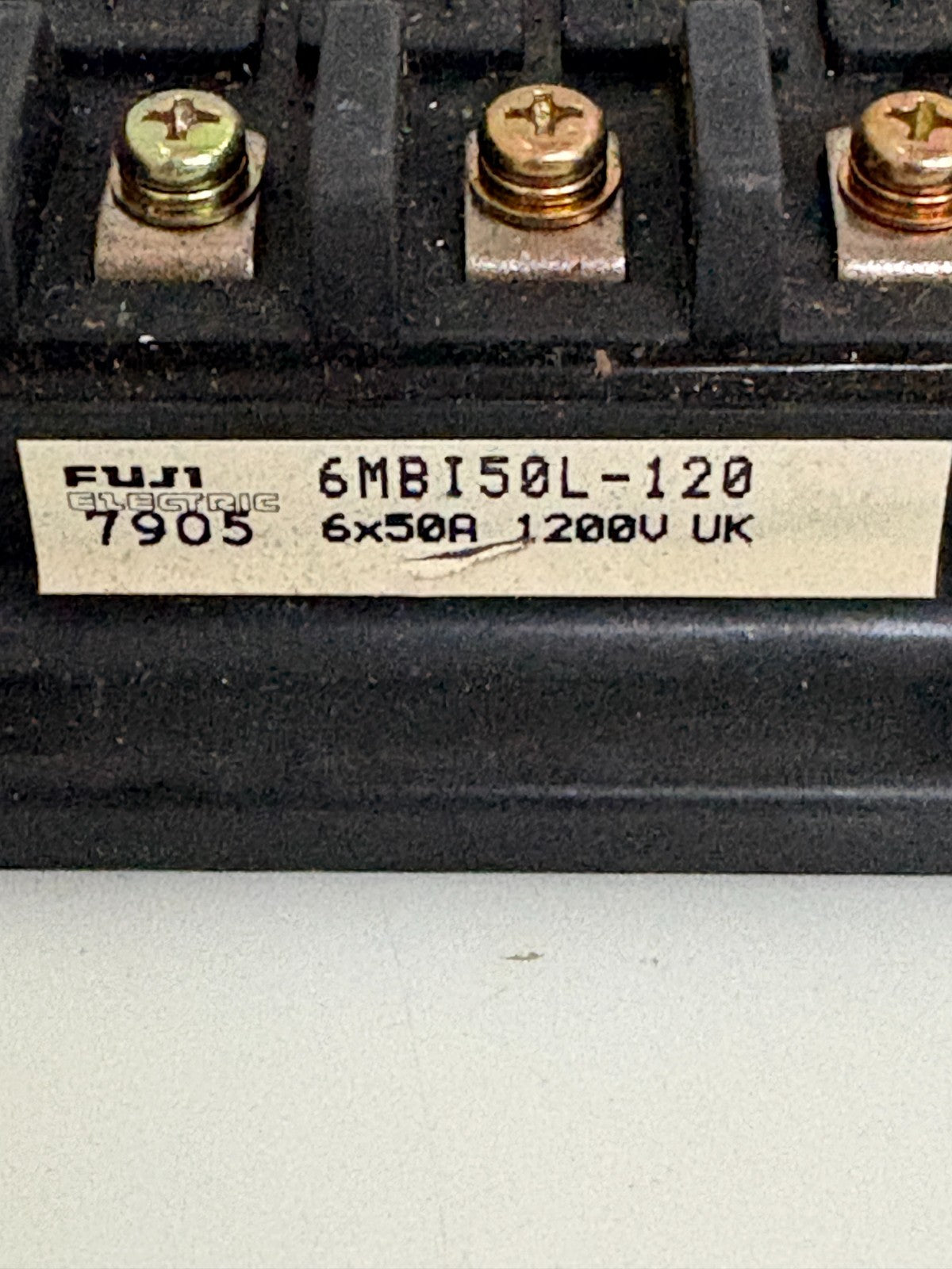 FUJI POWER SUPPLY 6MBI50L-120