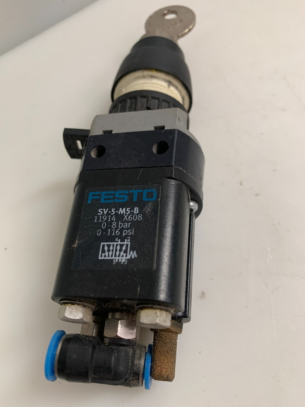 FESTO FRONT PANEL VALVE W/KEYPAD