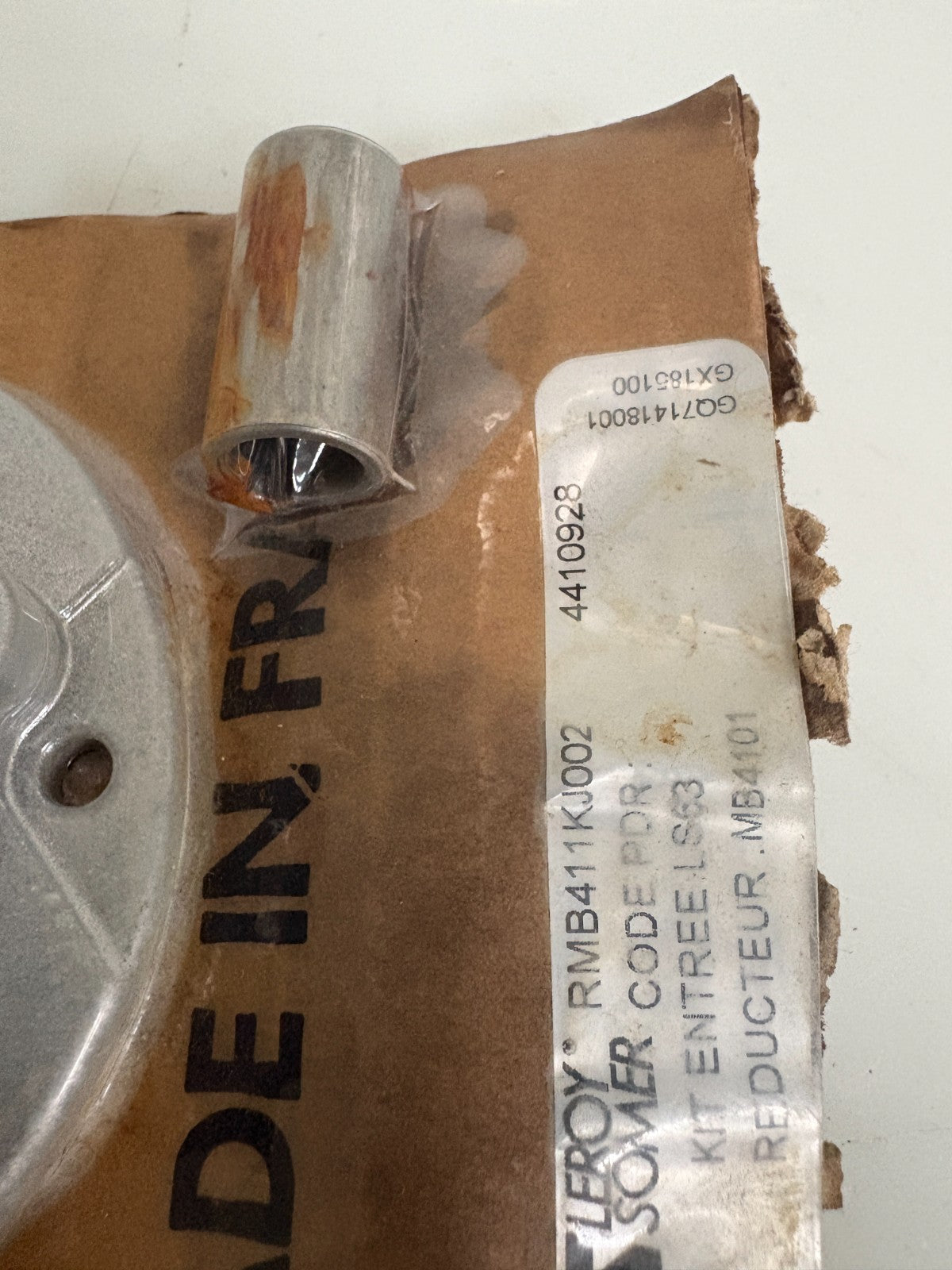 LEROY SOMER ENTRANCE REDUCER KIT 3 FT75R RMB411KJ002