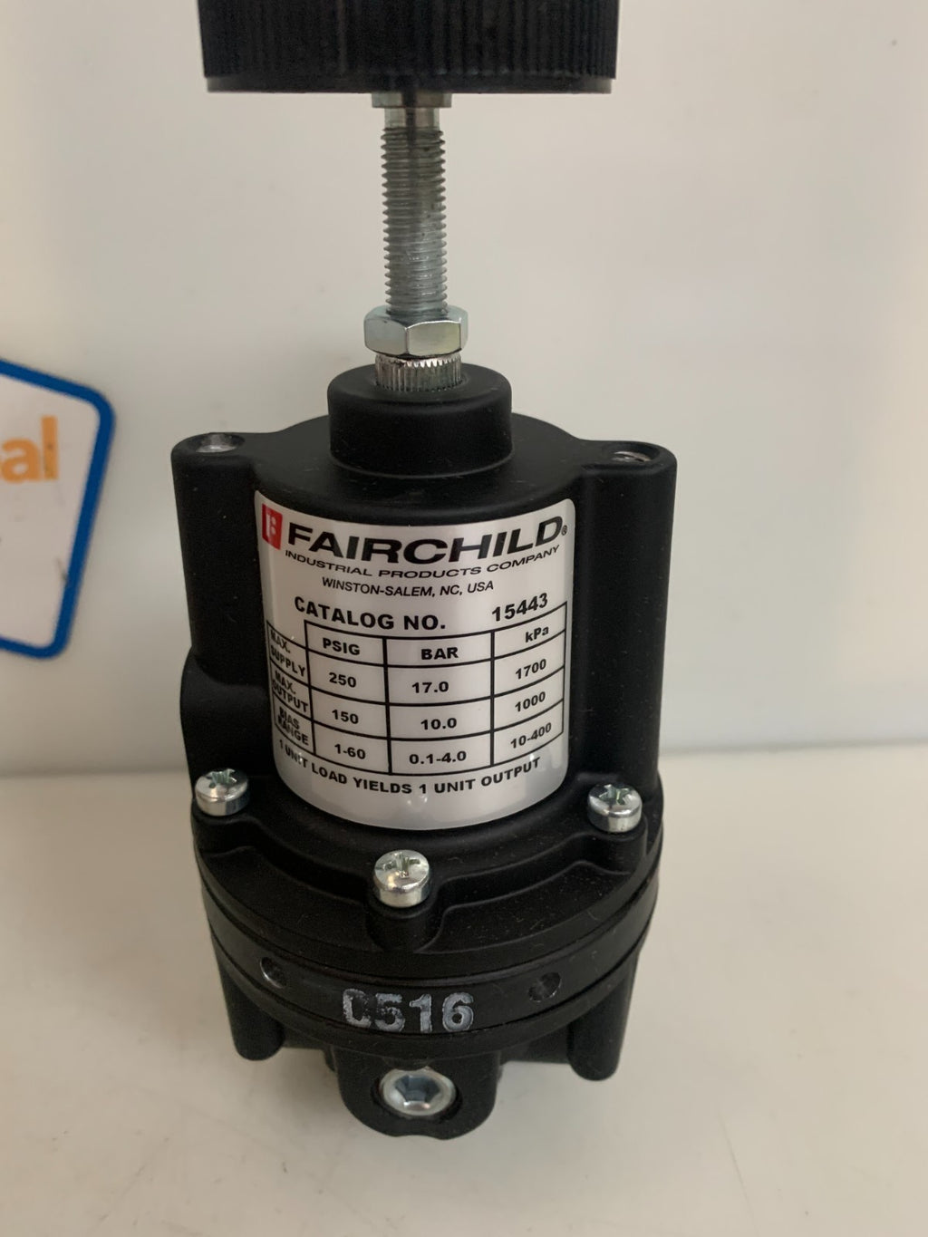 FAIRCHILD PNEUMATIC REGULATOR #15443