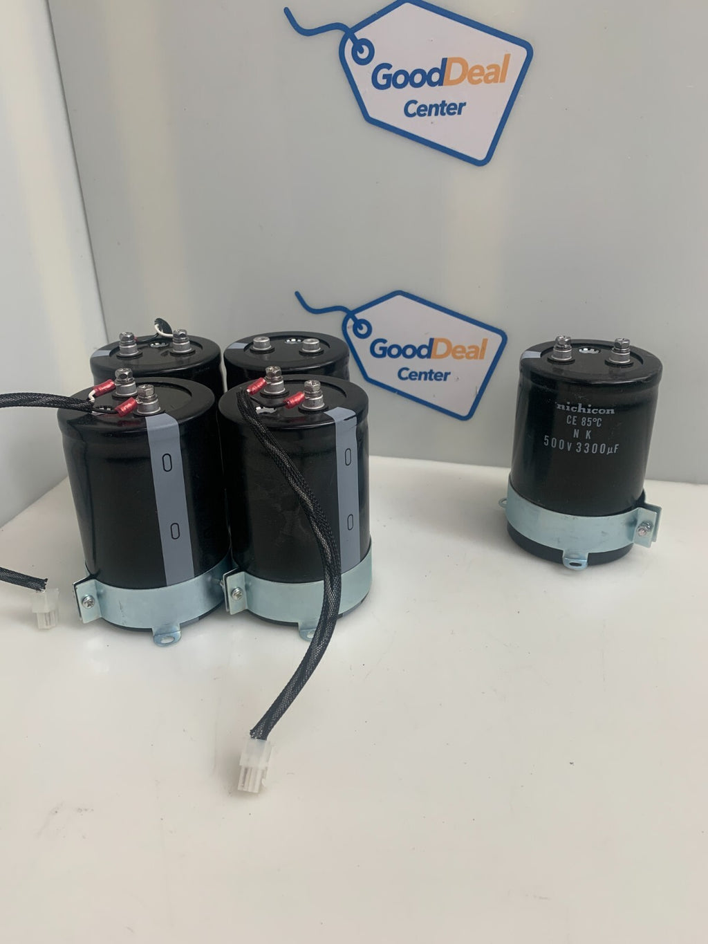 Lot of 5 Nichicon 500V3300UF Capacitor 85o 500V