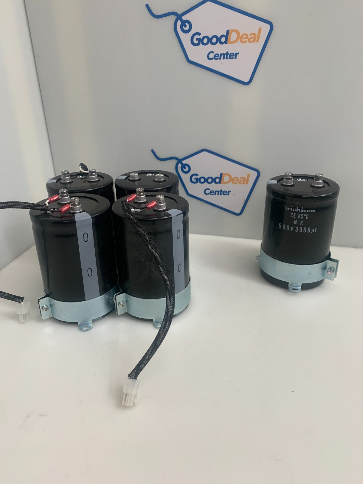 Lot of 5 Nichicon 500V3300UF Capacitor 85o 500V