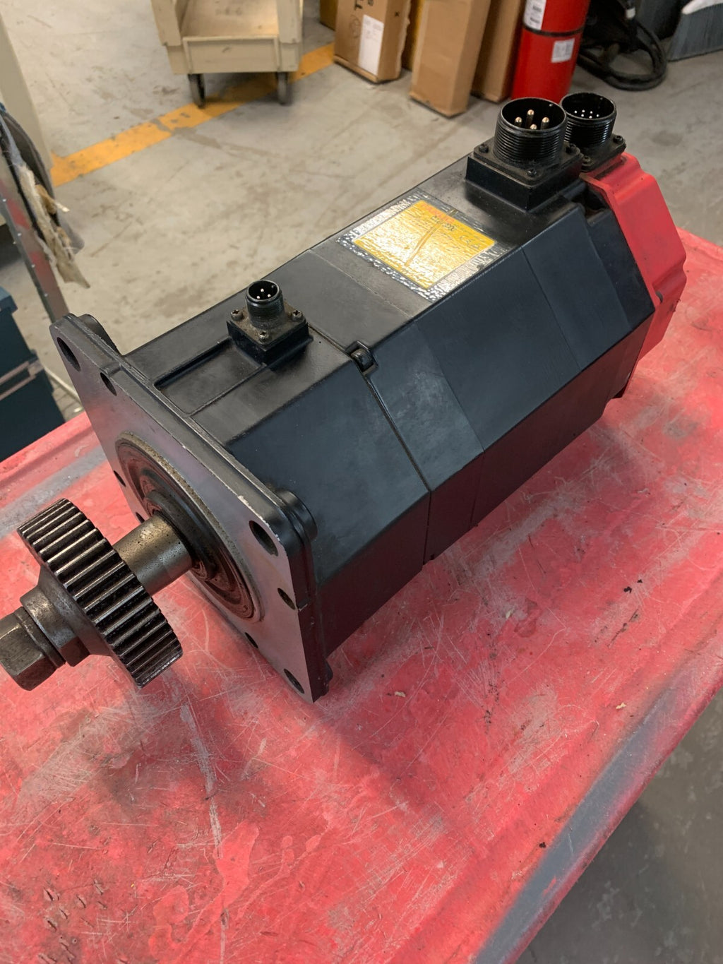 FANUC A12/3000 A06B-0143-B675 A06B0143B675R 2.8KW A.C. SERVO MOTOR0