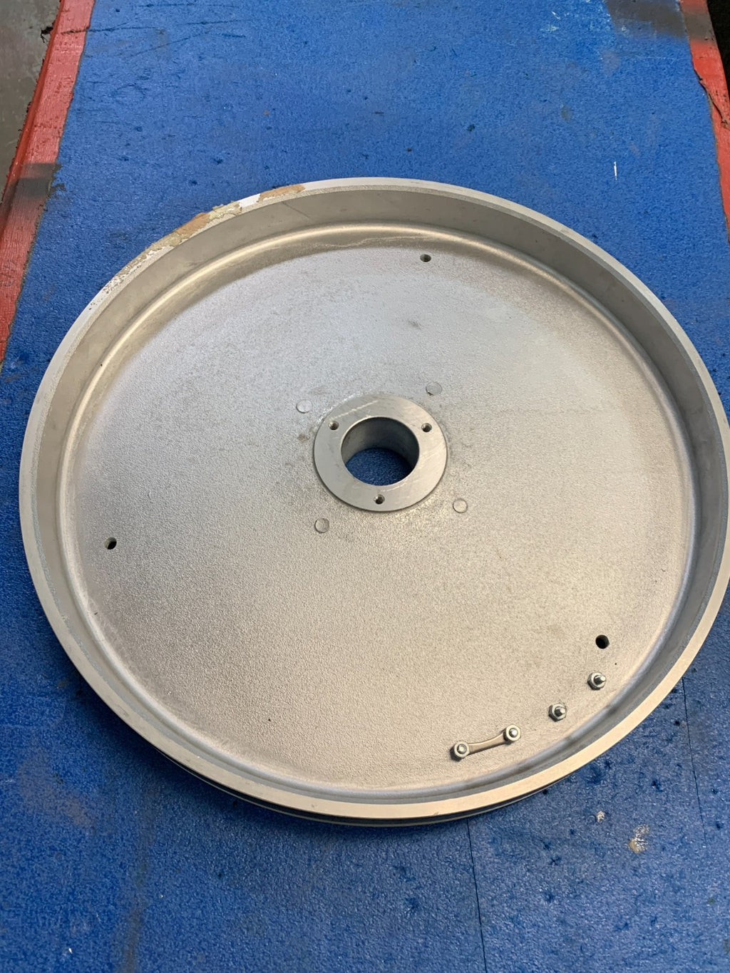 DO-ALL BAND SAW BLADE PULLEY 18 1/4" DIA 2" SHAFT 1 1/2" WIDE4