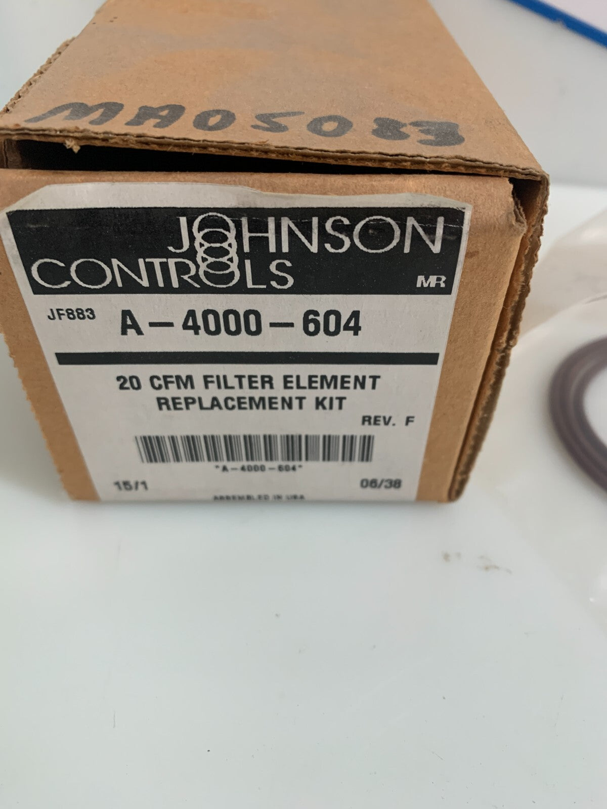 JOHNSON CONTROLS 20CFM FILTER REPLACEMENT KIT