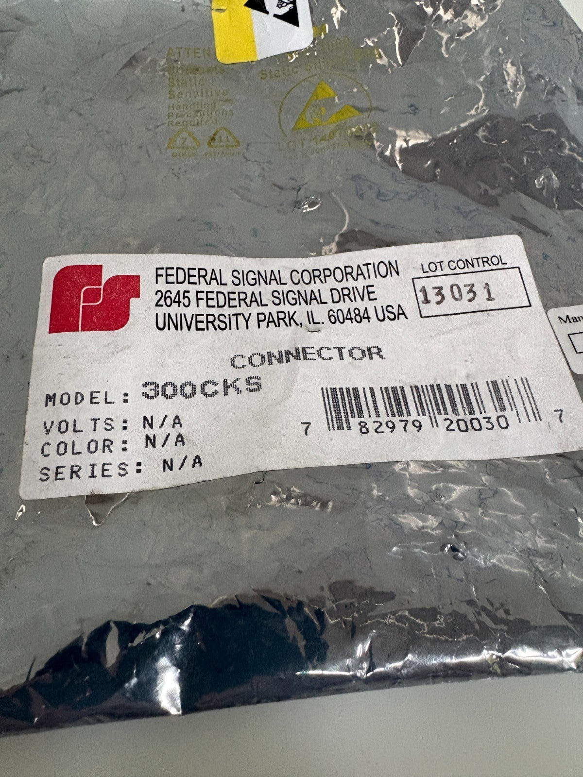 FEDERAL SIGNAL CONNECTOR MODULE 300 CKS