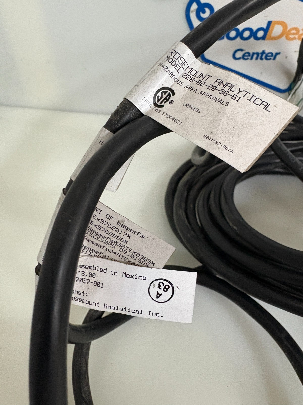 ROSEMOUNT ANALYTICAL PRESSURE SENSOR 228-02-20-56-61