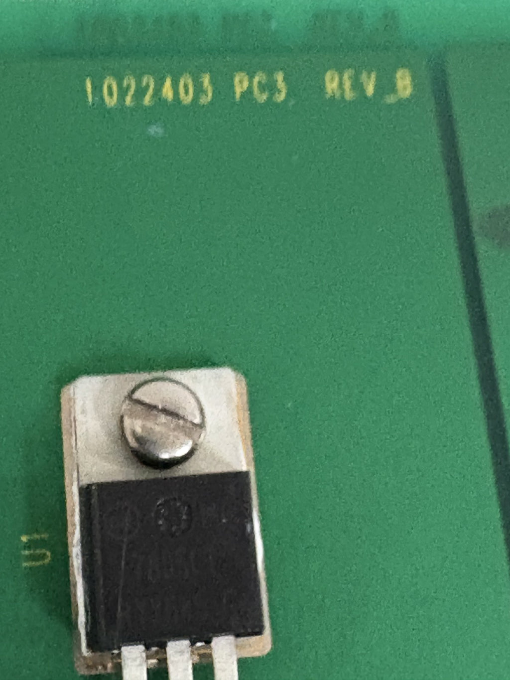 LIQUID SOLIDS CONTROL PCB CONTROL BOARD 1022403 PC3 REV B