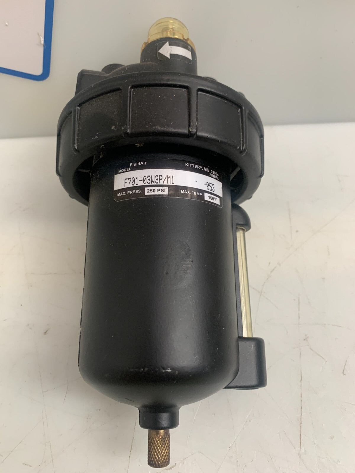 PARKER F701-03W3P/M1  Fluid Collector1