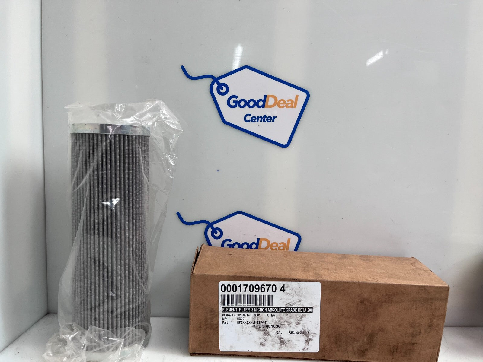 HY-PRO HD02 Element Filter 3 Micron Absolute Grade HPEXKSKHL8-3SFV-T