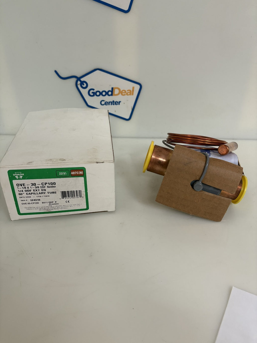 SPORLAN THERMASTATIC EXPANSION VALVE OVE-30-CP100