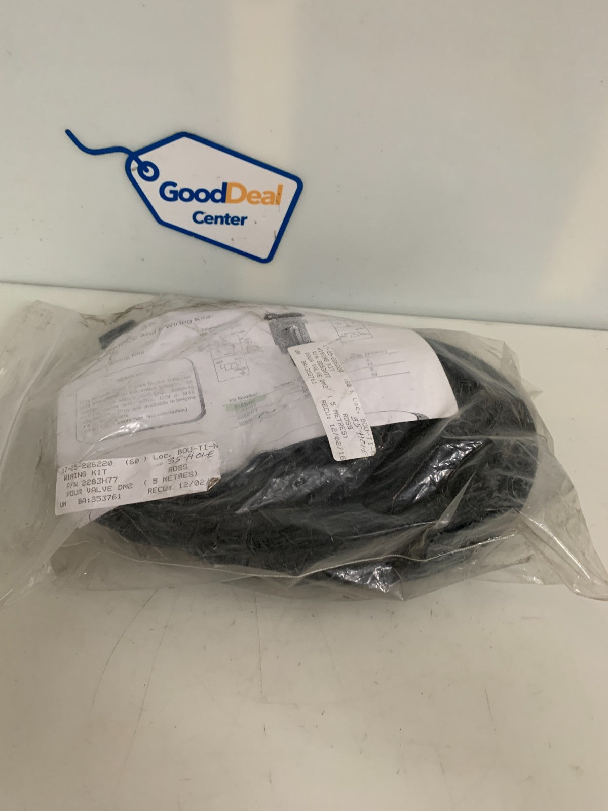 ROSS DM SERIES C AND E WIRING KITS 2283H77