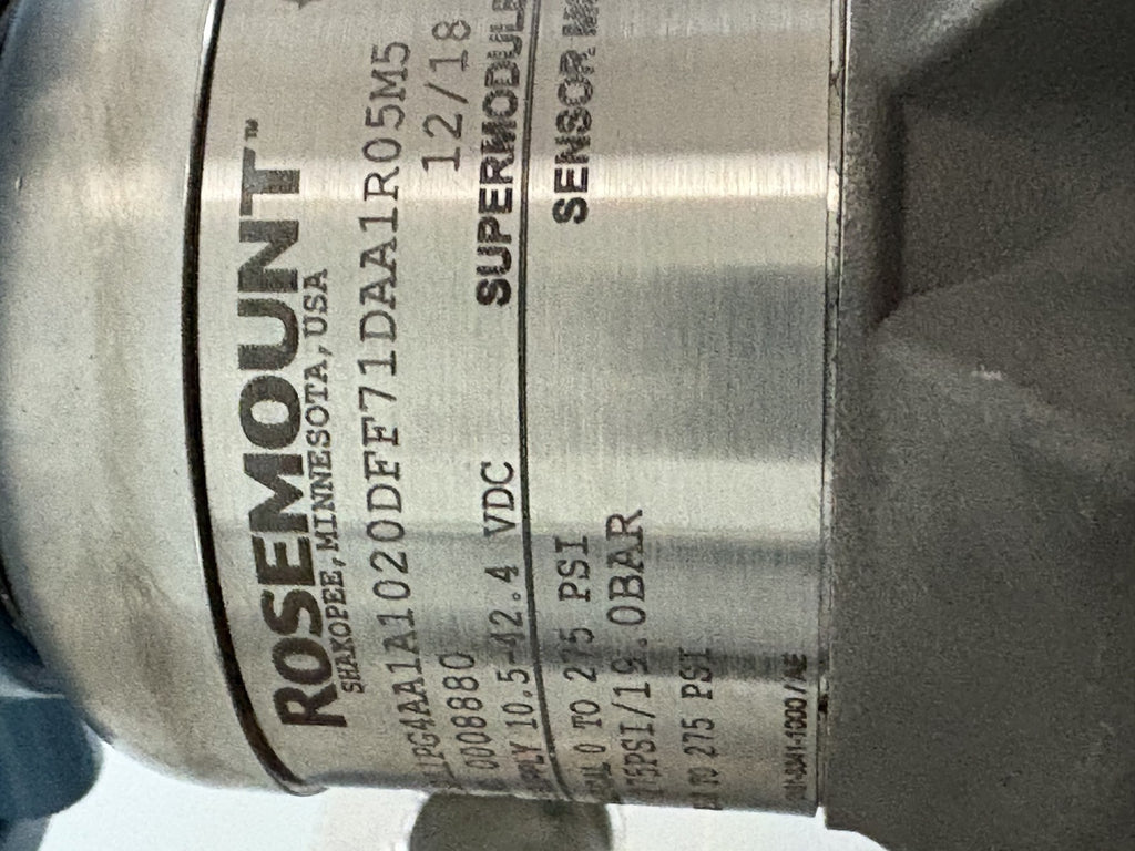 ROSEMOUNT PRESSURE TRANSMITTER 300ERSP1AARO5M5