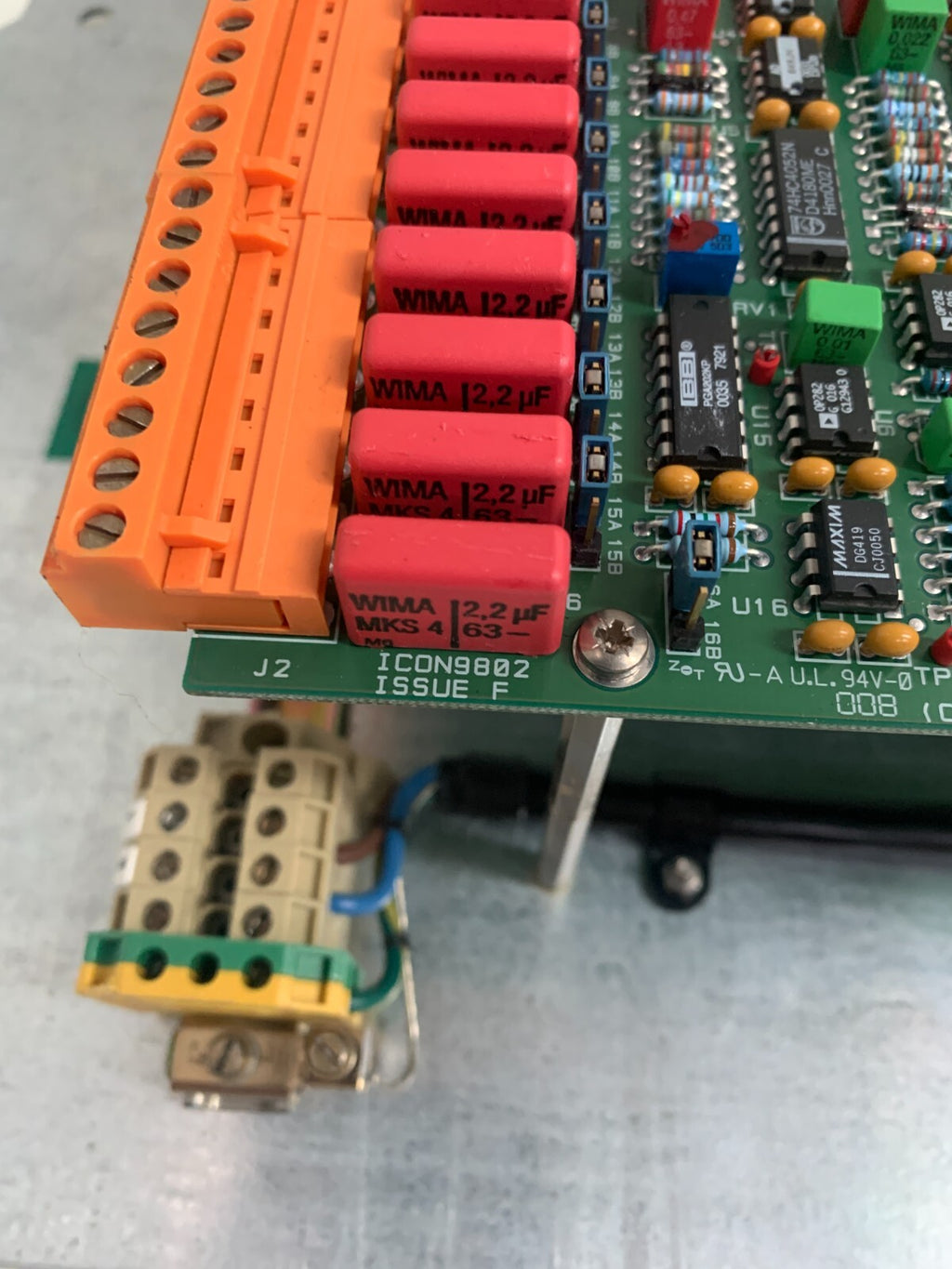 I CON RESEARCH I CON 980Z ISSUE G CONTROL BOARD W/BASE AND POWER SUPPLY3