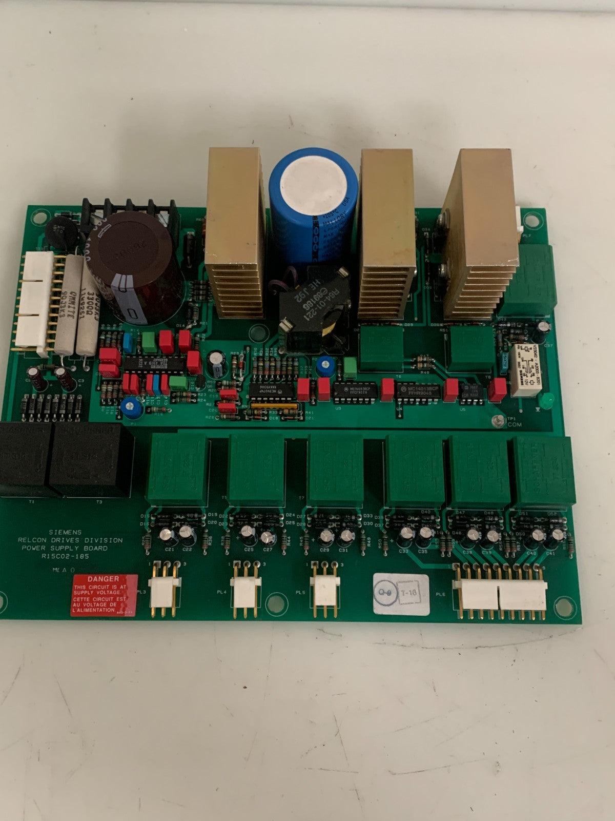 SIEMENS POWER SUPPLY BOARD R15C02-185