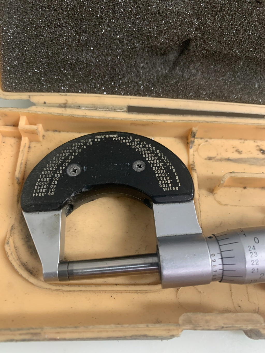 MITUTOYO   OD Micrometer   102-1242