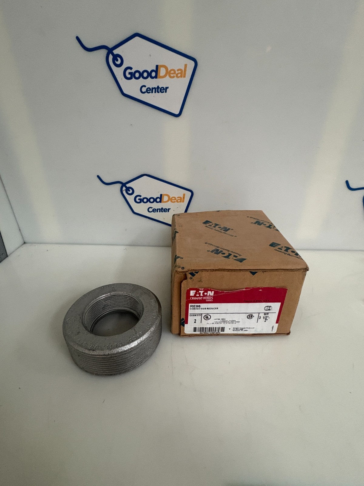 EATON CROUSE-HINDS CONDUIT HUB REDUCER #RE96 2 PER BOX0