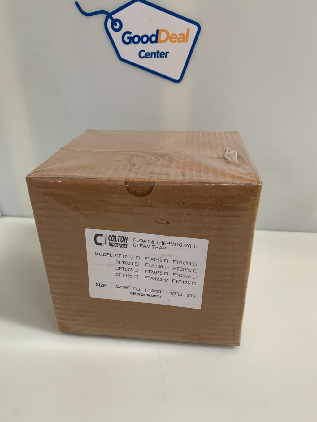 COLTON INDUSTRIES FLOAT & THERMOSTATIC STEAM TRAP FTX125 3/4"0