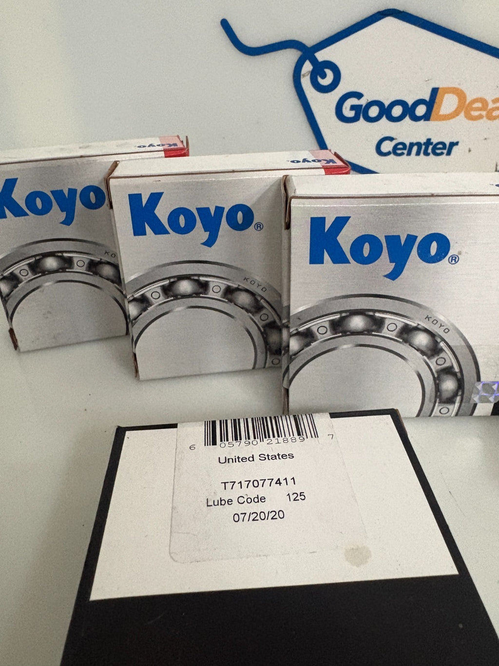 LOT OF 5 KOYO NEEDLE ROLLER THRUST