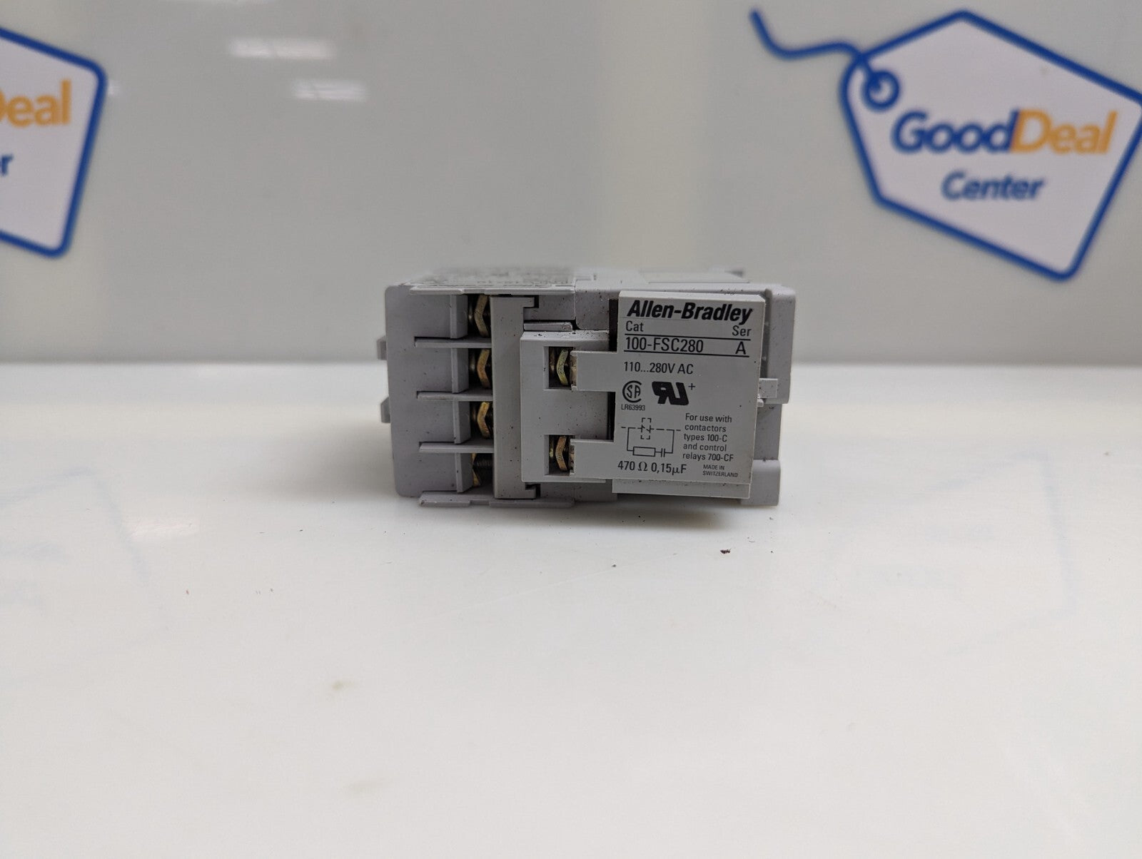 Allen-Bradley 100-C12*10 Ser A Contactor Relay+100-FSC280 Ser A Surge Suppressor