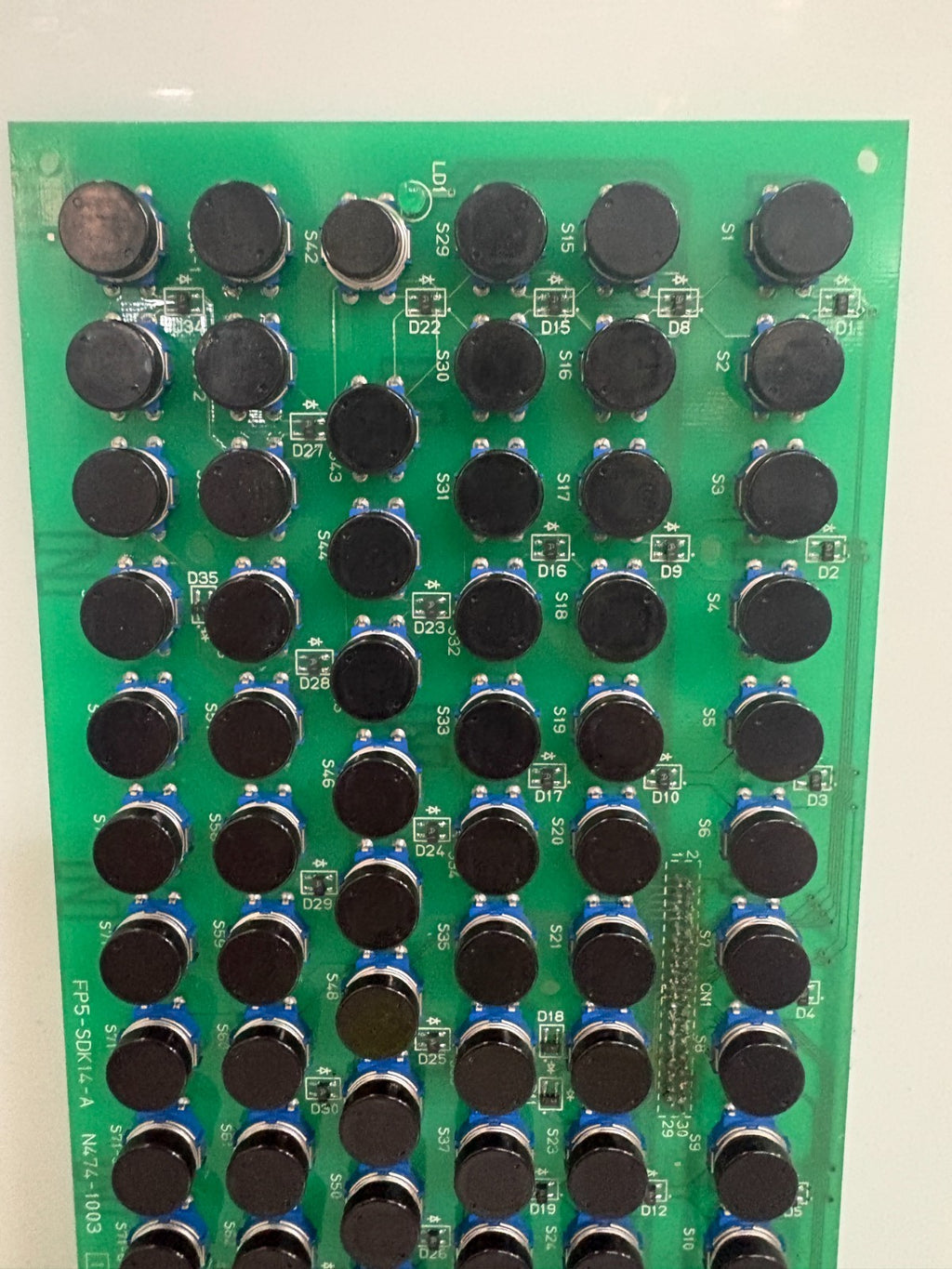 SODICK PUSH BUTTON CIRCUIT BOARD FP5-SDK14-A N474-10031