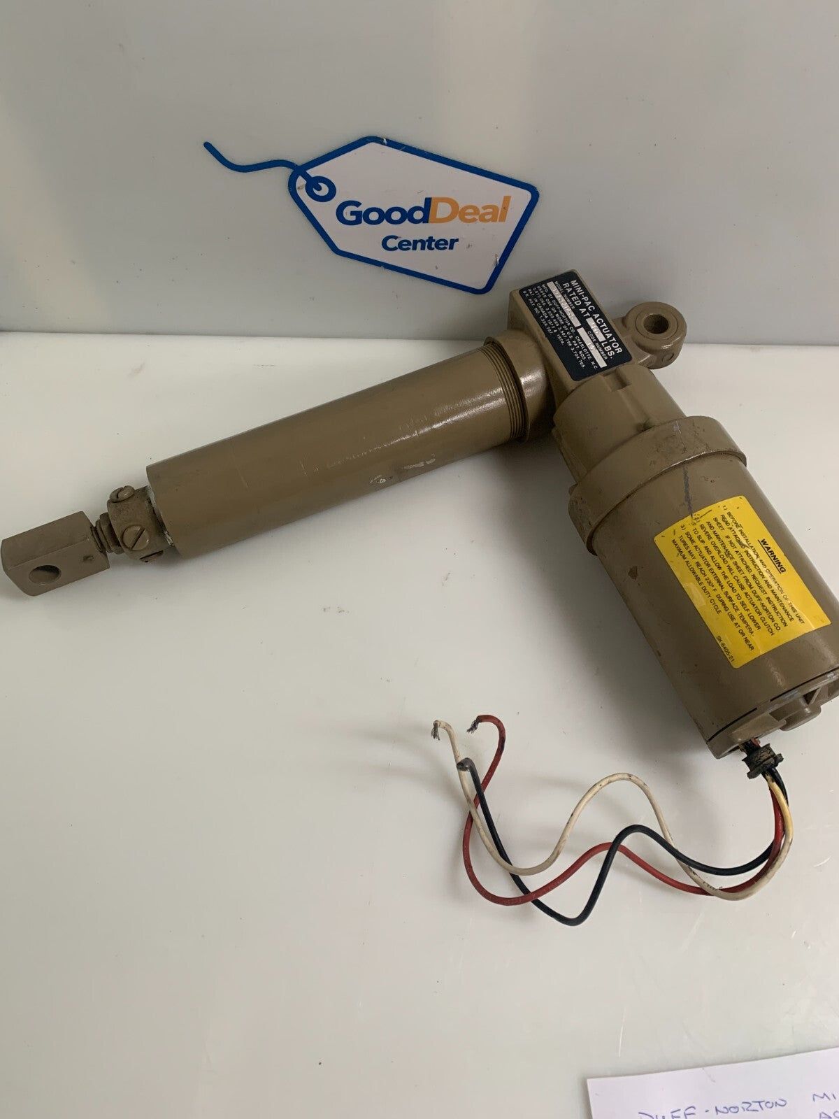 DUFF-NORTON MINIPAC ACTUATOR MPD-6405-6