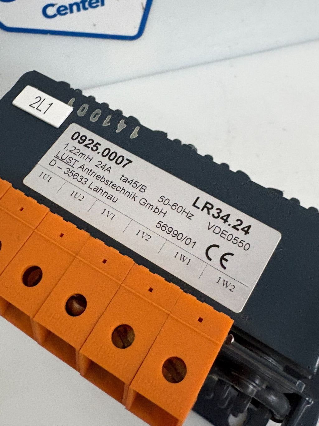 LUST DROSSEL BLOCK LINE REACTOR 0925.0007 LR34.24