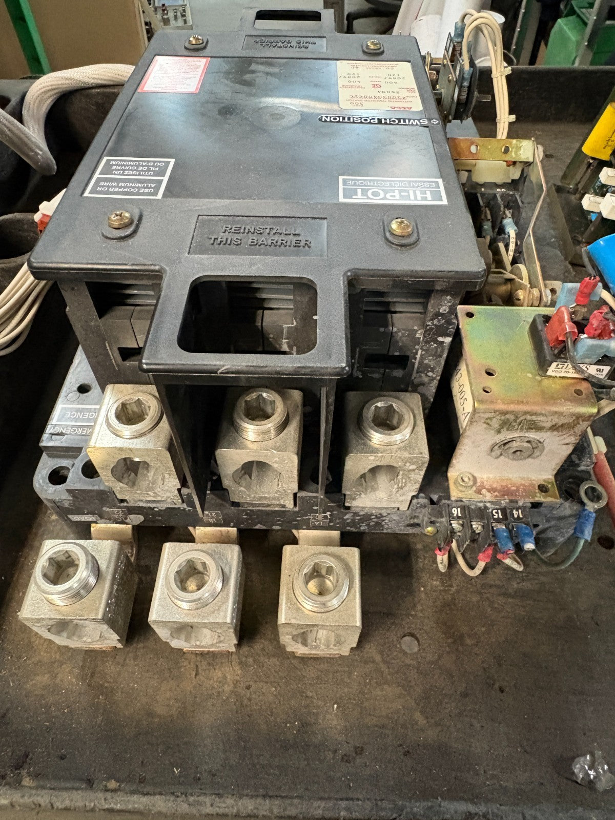 ASCO AUTOMATIC TRANSFER SWITCH A3003040041C