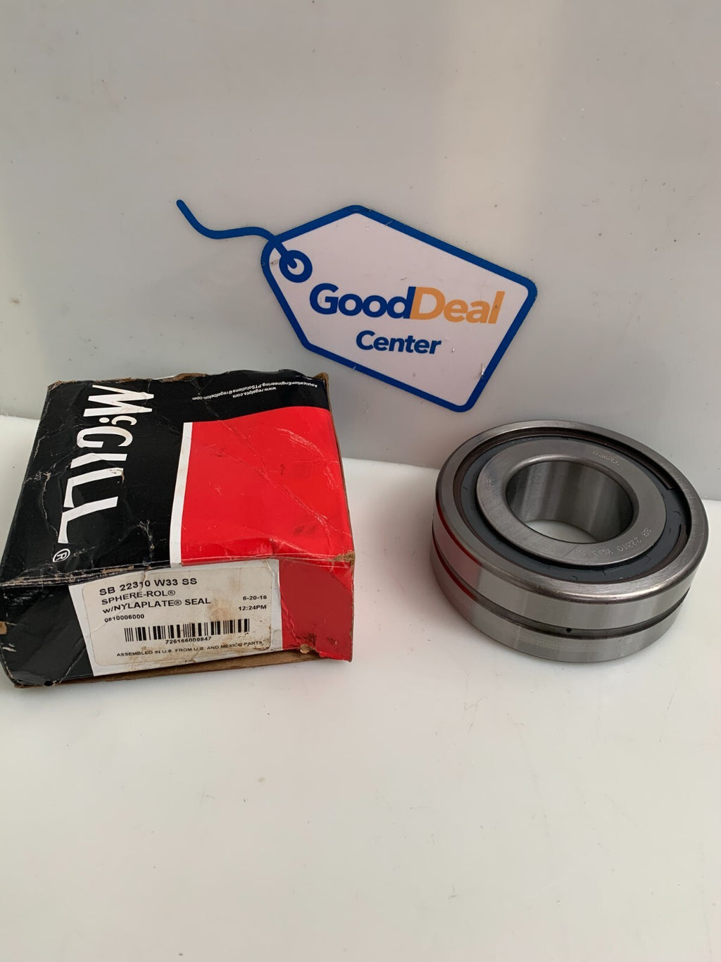 REGAL REXNORD MCGILL SB 22310 W33 SS Roller Bearing W/ Nylaplate Seal 0610006000