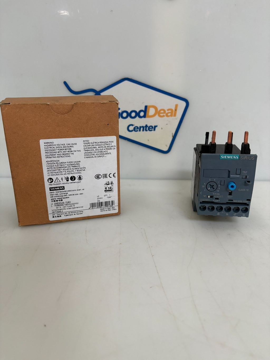 SIEMENS OVERLOAD RELAY 3RB3026-1SB00