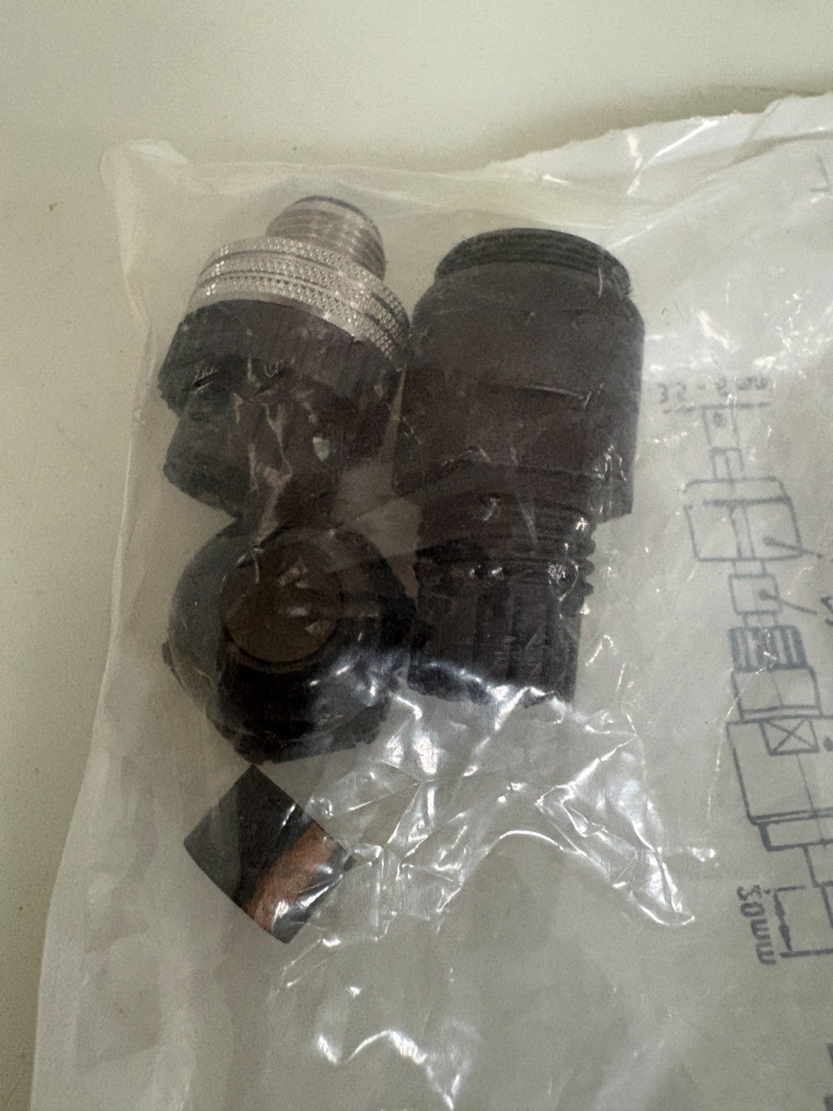 LOT OF 2 WOODHEAD MICRO CHANGE ATTACHABLE CONNECTOR #12007100651