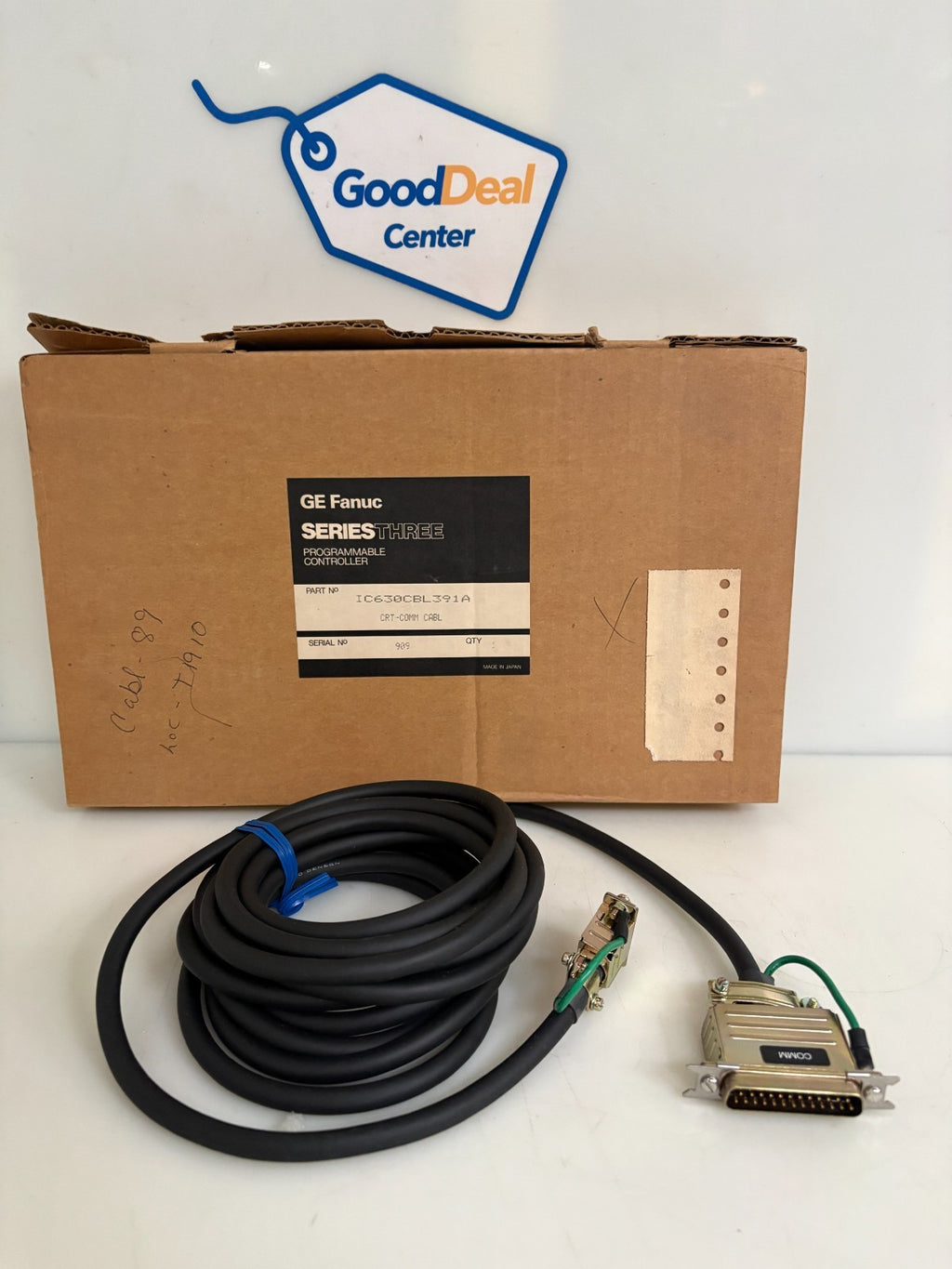 GE FANUC SERIES 3 CRT-COMM CABLE IC630CBL 391 A0