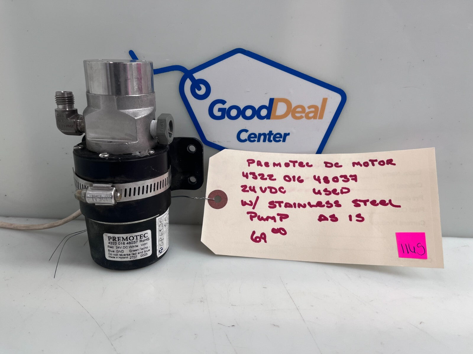 PREMOTEC 4322 016 48037 Gear Pump/Micropump