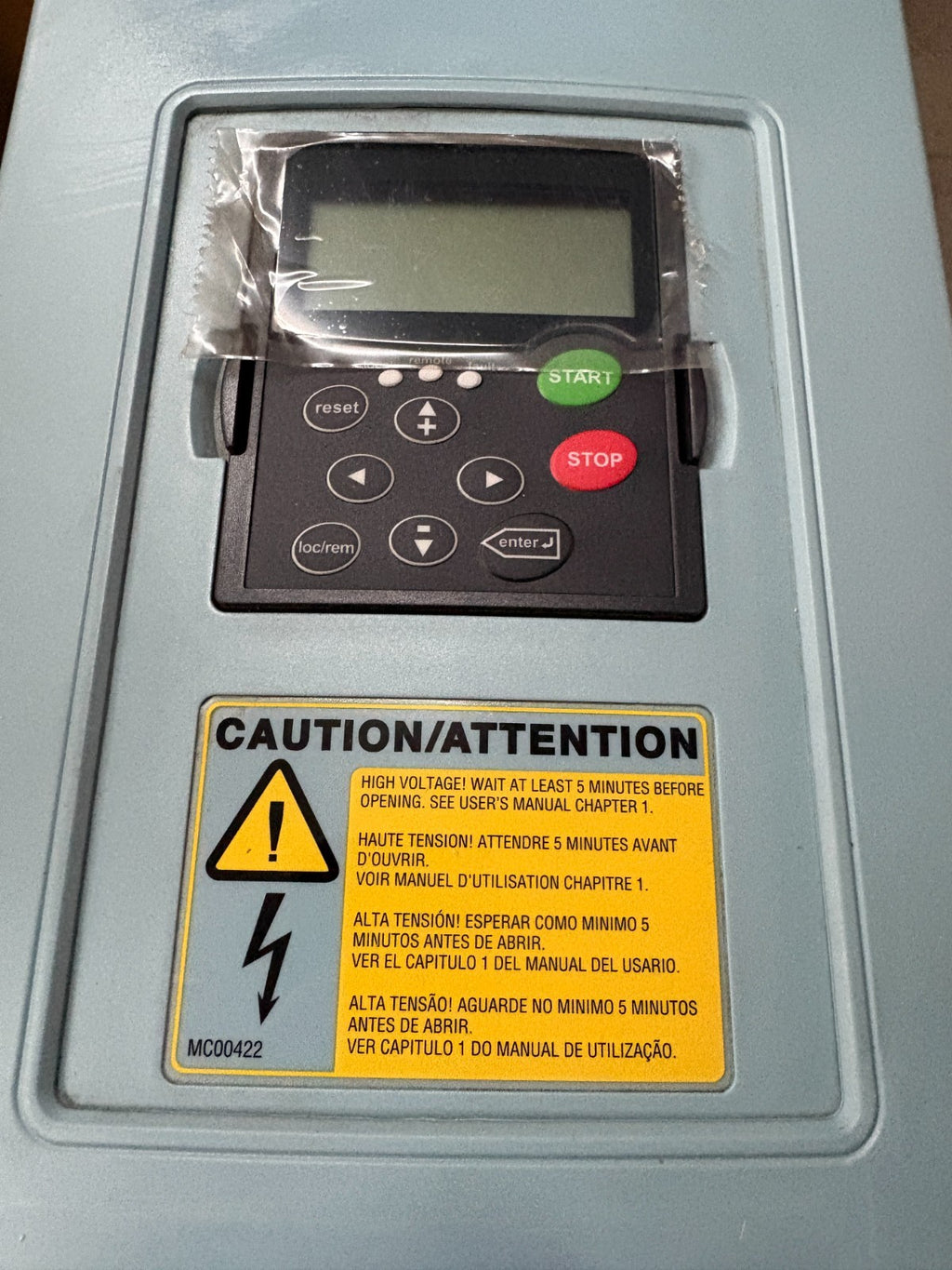 EATON SVX 9000 VARIABLE FREQUENCY DRIVE PX0010514B ID: 13909462