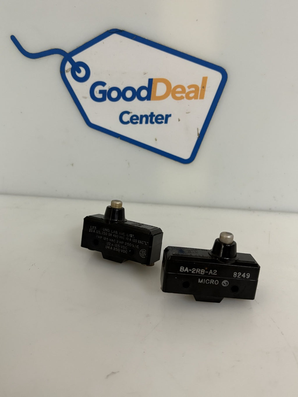 LOT OF 2  MICRO SWITCH BA-2RB-AQ