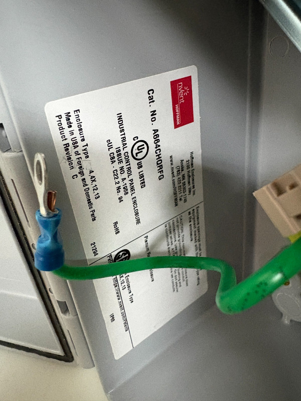 NVENT JUNCTION BOX RTDJB-664-A 4