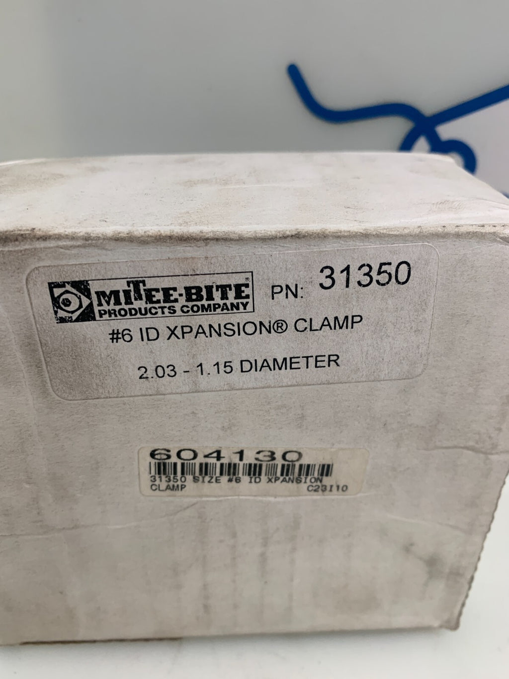 MITEE BITE CLAMPS #6 ID Xpansion Clamp 31350