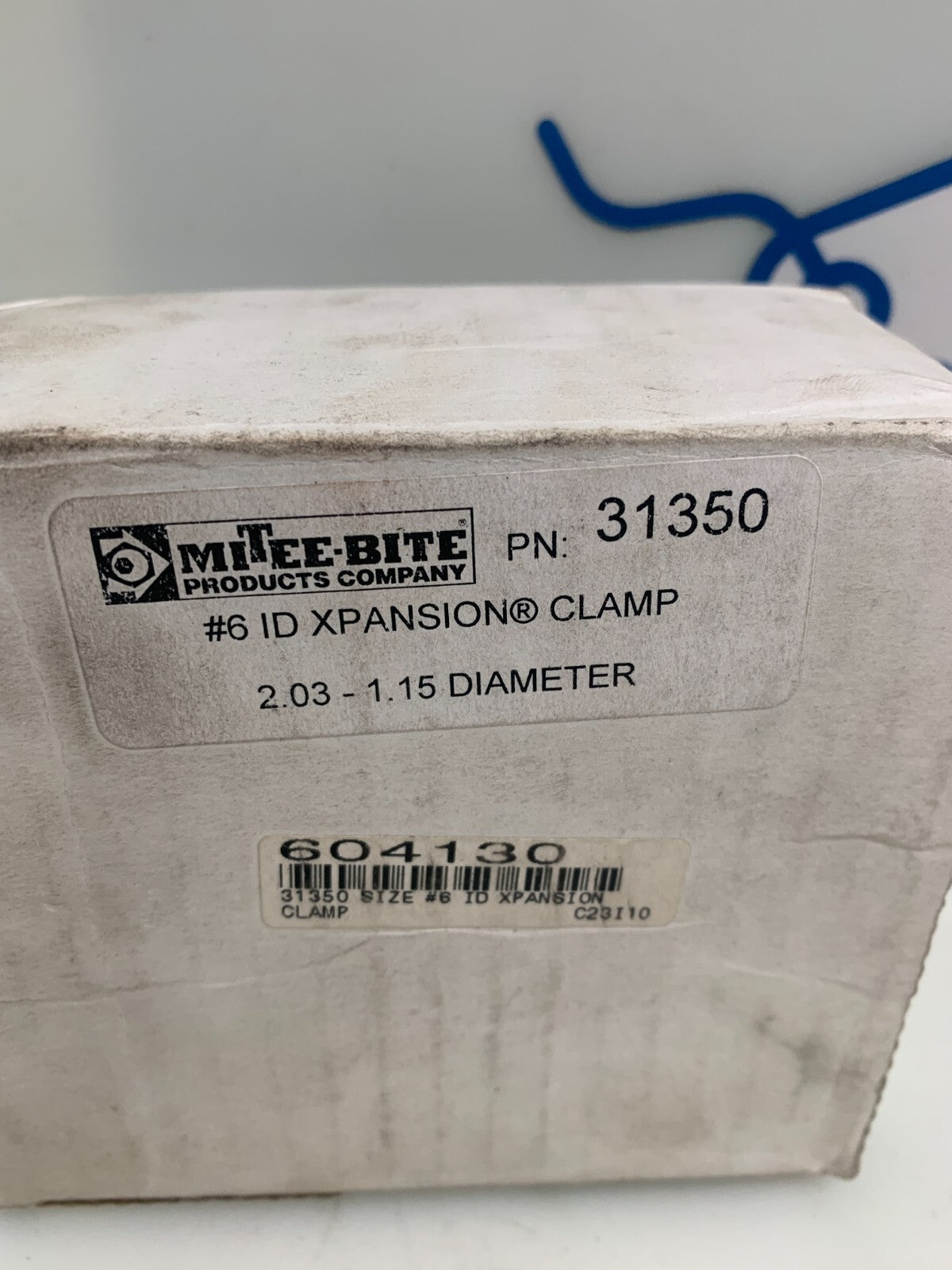 MITEE BITE CLAMPS #6 ID Xpansion Clamp 31350