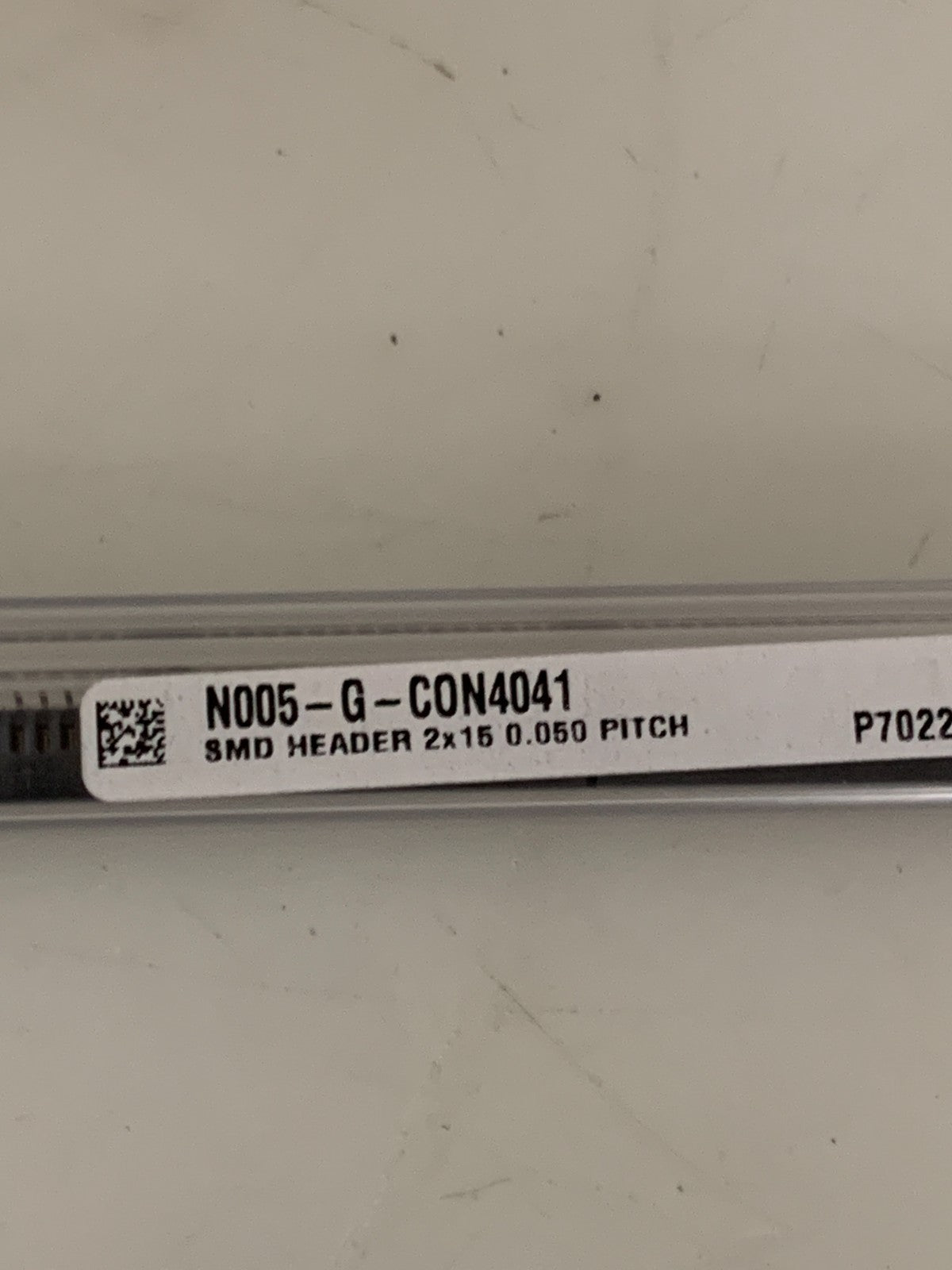 LOT OF 5 TUBE SAMTEC SMD HEADER 2X15 0.050 PITCH TFM-115-02-S-D-A