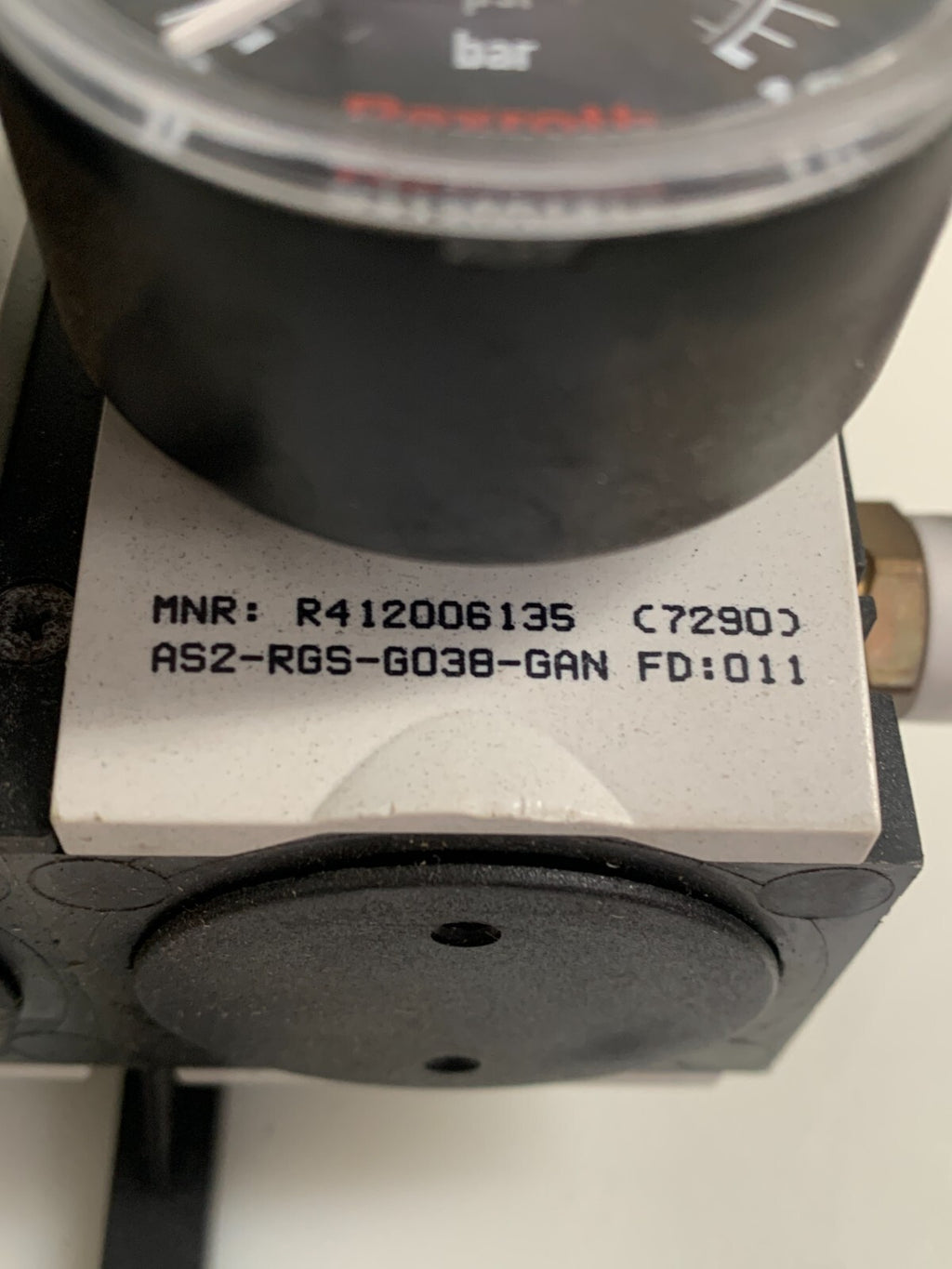 Lot of 4 Rexroth AS2-RGS-G038-GAN Pneumatic Pressure Regulator R4120061361