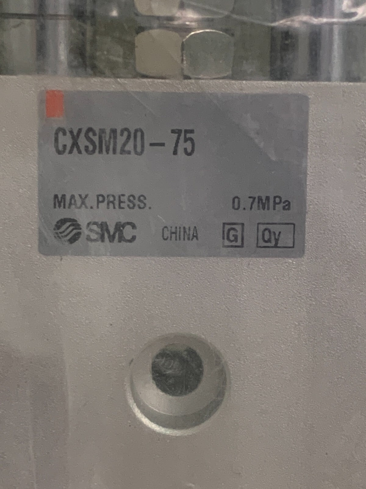 SMC PNEUMATIC GUIDED CYLINDER CXSM20-752