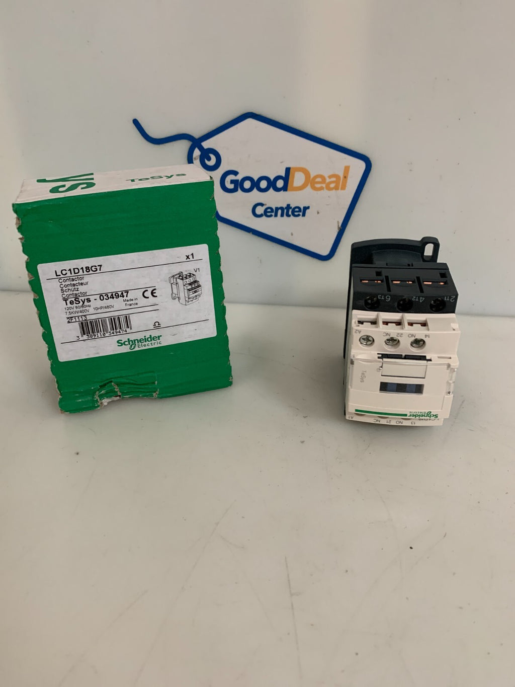 SCHNEIDER CONTACTOR LC1D18G7
