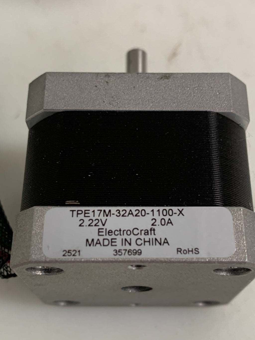 LOT OF 3 ELECTRO CRAFT STEPPER MOTOR TPC17M-32A20-1100-X