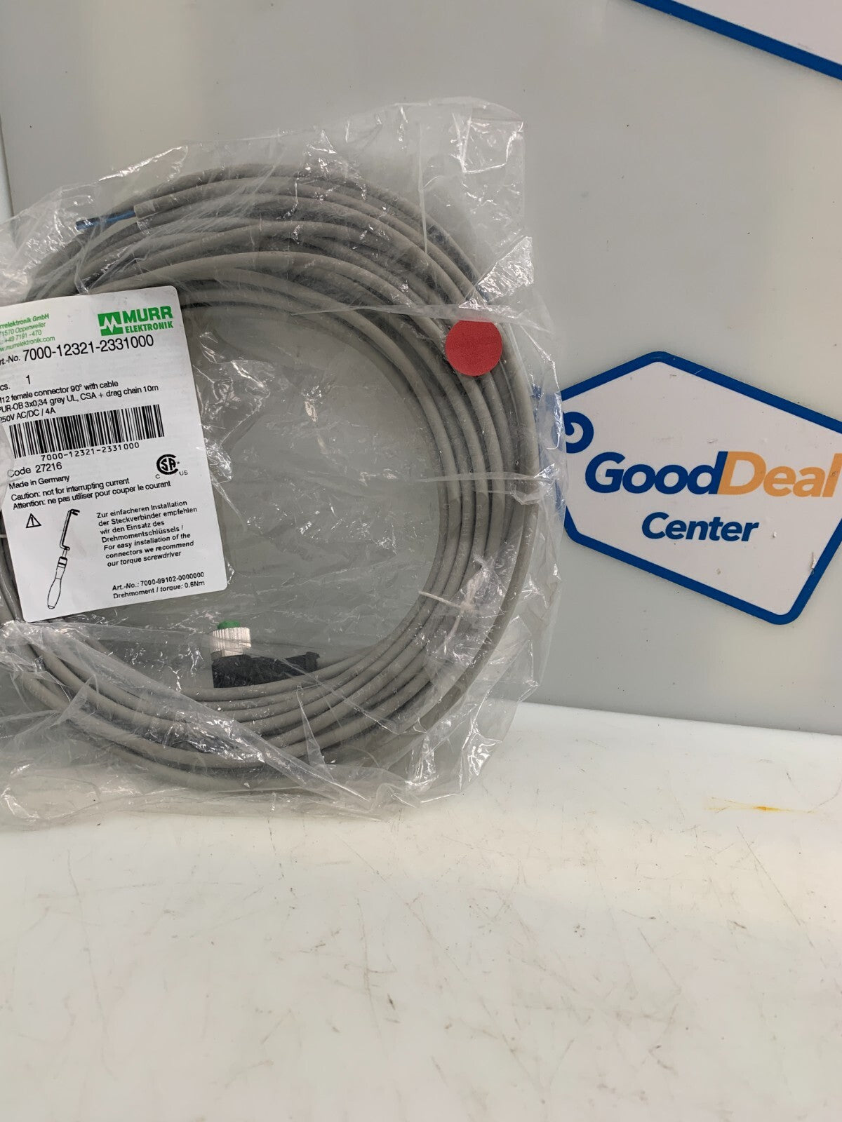 MURR ELEKTRONIK M12   7000-12321-0531000  Female Connector with Cable0